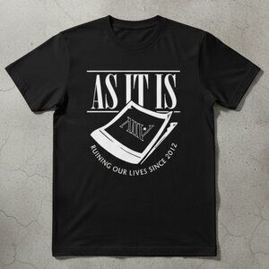 As It Is Band Graphic T-Shirt | Running Our Lives Since 2012 | Pop Punk Music